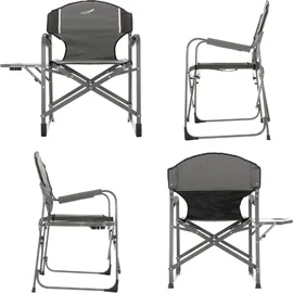 VCM Campingstuhl 2er Set Grau
