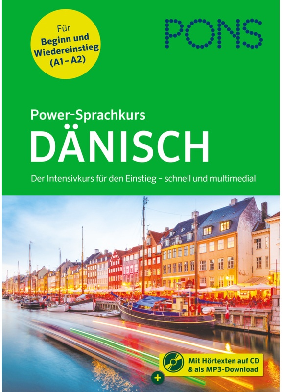 Pons Power-Sprachkurs Dänisch  Kartoniert (TB)
