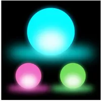 Relaxdays 9 x LED Kugel, Leuchtkugel, Stimmungslichter mit Farbwechsel,