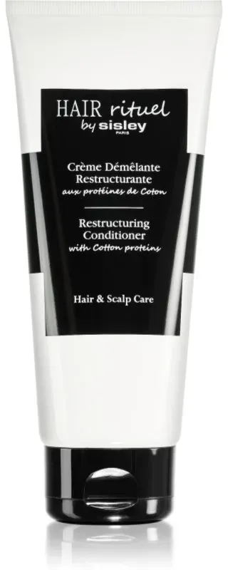 Hair Rituel by Sisley Restructuring Conditioner with Cotton proteins glättender Conditioner gegen brüchiges Haar mit Proteinen 200 ml