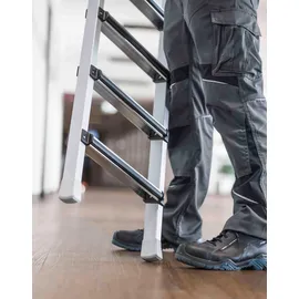 ZARGES Nichtabfärbende Leiternschuhe Holmaußenmaß 48 x 25 mm