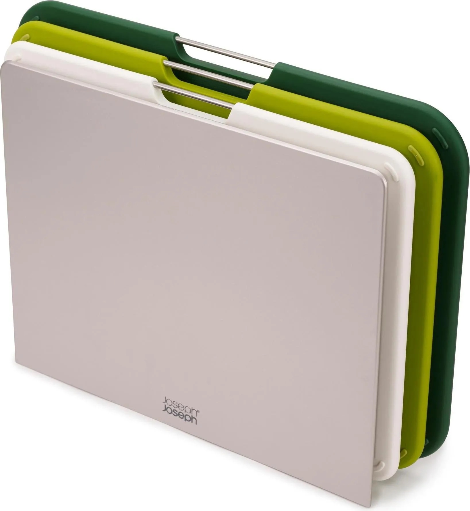 Joseph Joseph Nest Boards Large 3-tlg. Schneidebrett-Set, groß - grün Test & Preisvergleich