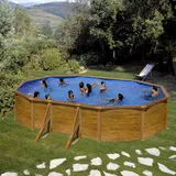 Gre Pacific oval Pool Set 4-tlg. 500 x 300 x 120 cm inkl. Sandfilteranlage