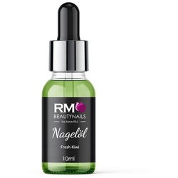 RM Beautynails Nagelpflegeöl Nagelöl Nail Cuticle Oil mit Pipette 10ml Pflege für die Nagelhaut, 10ml Nagelöl, Mandelöl und Pfirsich Kernöl grün