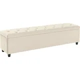 Guido Maria Kretschmer Home & Living Guido Maria Kretschmer Home&Living Bettbank »Relaxy«, gesteppt, mit Staufach beige