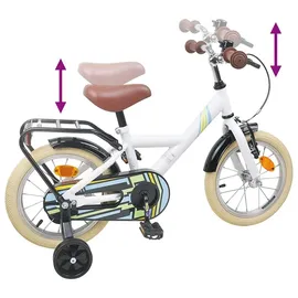 vidaXL Kinderfahrrad 12 Zoll weiß