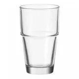 LEONARDO 6er Set Leonardo Latte-Macchiato-Becher Solo 250 ml Glas Transparent Klar