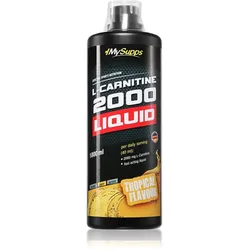 Body Attack L-Carnitine-Liquid 2000 Fatburner vegan Geschmack Tropical 1000 ml