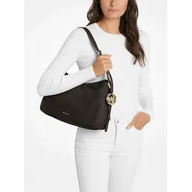 Michael Kors Nolita Medium Schultertasche Nubukleder Brown