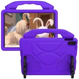 ESTUFF Hintere Abdeckung für iPad (5. Generation, 6. Generation) Lila