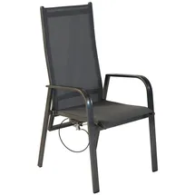 Merxx Alassio Gartensessel 2er Set 0 x 0 x 0 cm grau