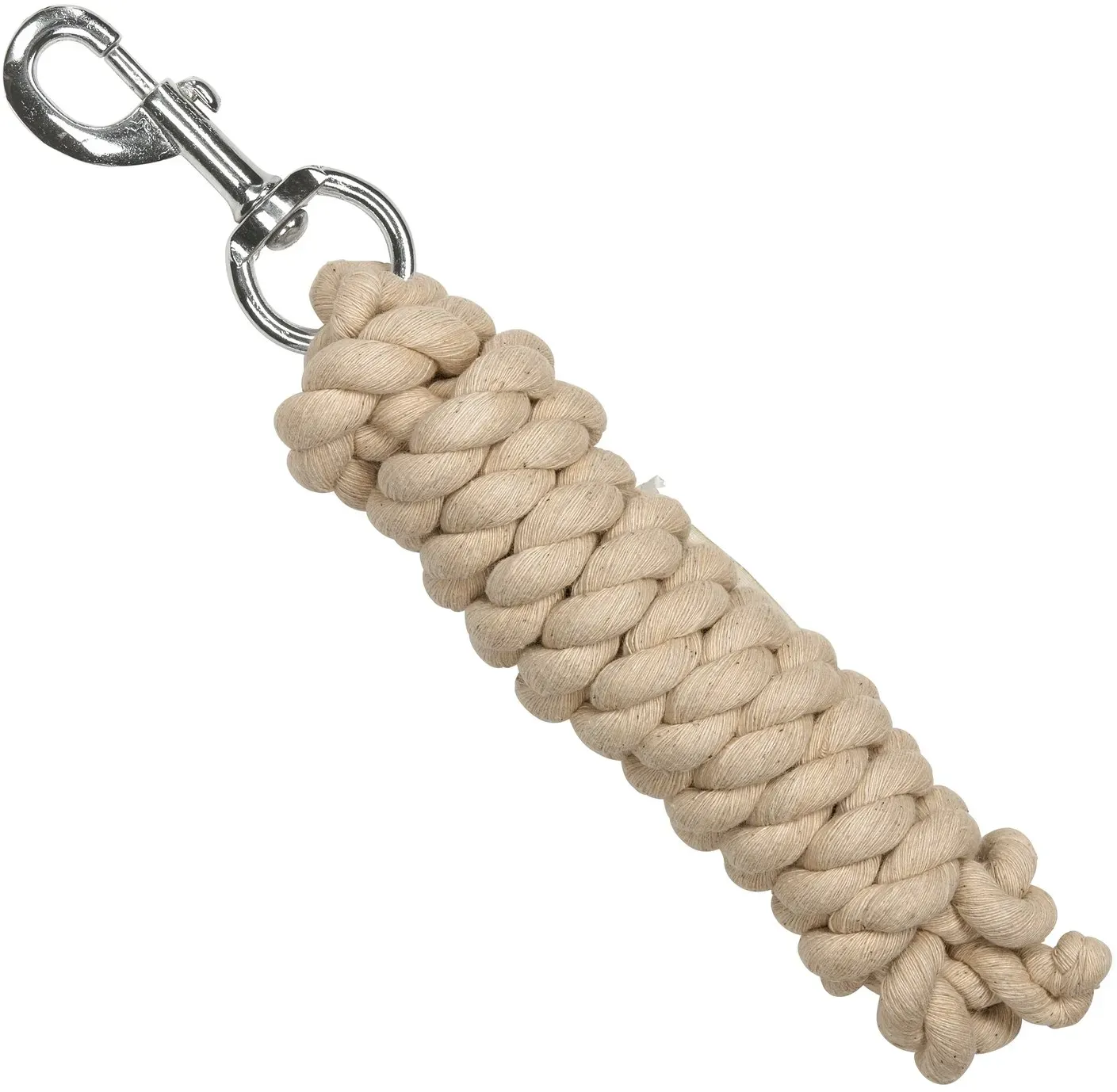 Loesdau Anbindestrick mit Karabiner natur