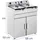 Royal Catering - 2 x 16 l Starkstrom 6000W Doppel