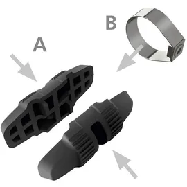 KLICKfix Contour Satteladapter Adapter schwarz