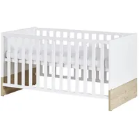 Paidi Kinderbett Remo 70 x 140 cm Dekor Weiß