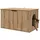 vidaXL Katzenhaus Kunsthandwerk Eiche 85 x 55 x 50,5 cm Holzwerkstoff, Moderne Katzenhaus, rechteckige Ruheoase, gemütliches Möbelstück, stylisches Katzenheim aus Holz