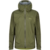 Rab Herren Downpour Plus 2.0 Jacke (Größe XL, gruen)