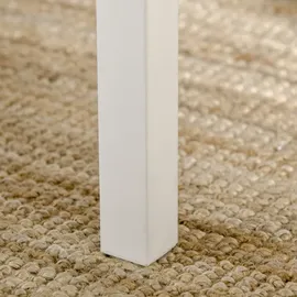 Homcom Essgruppe mit 2 Stühlen und Tisch Klappbare Tischplatte für Küche kleine Raume Stahl MDF Natur+Weiß 110 x 70B x 75H cm-Natur+Weiß -