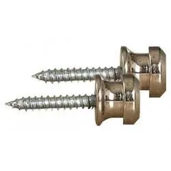 Gurtknopf vernickelt