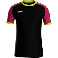 Jako Iconic kurzarm Trikot 805 schwarz/pink/neongelb S