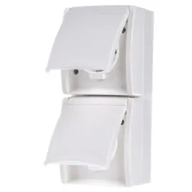 Busch-Jaeger Doppelsteckdose 2-fach Weiß