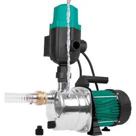 VONROC Gartenpumpe selbstansaugend - Automatische Wasserpumpe 1000W, 3500l/h,