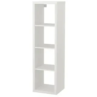 IKEA KALLAX Regal in weiß; (42x147cm); Kompatibel mit EXPEDIT