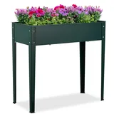 Relaxdays Hochbeet 80 x 85 x 40 cm Grün