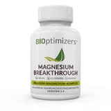 BiOptimizers Magnesium Breakthrough Ergänzung 3.0 - Hat 7 Formen von Magnesium: Glycinat, Malat, Citrat, und mehr - Natürliche Schlaf und Gehirn Ergänzung - 60 Kapseln