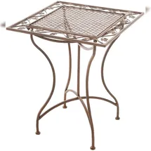 CLP Asina Beistelltisch 60 x 60 x 72 cm antik-braun