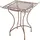 CLP Asina Beistelltisch 60 x 60 x 72 cm antik-braun