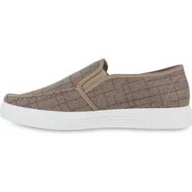 VAN HILL Slip Ons in Khaki,