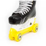 Rollergard Kufenschoner mit Rollen - Rot