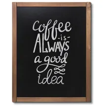 Showdown® Displays Kreidetafel 70 x 90 cm Braun