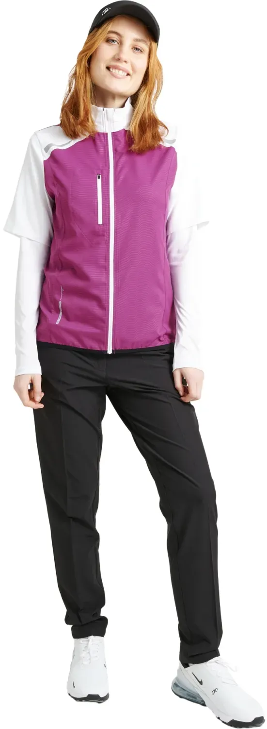 Abacus Wind-Shirt Lanark stretch, weiss/pink