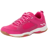 Pro Touch Kinder Rebel Iv Volleyball-Schuh, Pink Red Wine Gum, 28
