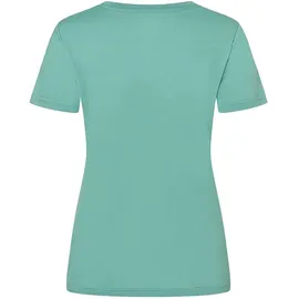 super.natural Surfing Flowers Tee lagoon green M