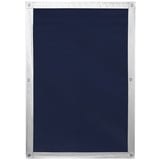 Lichtblick Sonnenschutz Haftfix, ohne Bohren, Verdunkelung, 59x96,9 cm blau