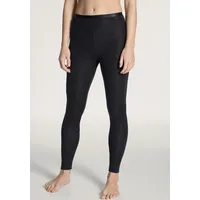 CALIDA True Confidence Leggings Damen, aus Schurwolle und Seide, Feinripp, thermoregulierend und geruchsneutralisierend