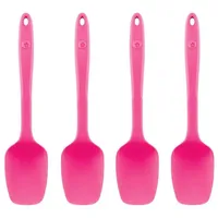 KOCHBLUME Flexlöffel S 4er Set Silikon rosa
