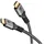 goobay HDMI-Kabel 2.0 0,5 m Grau/Schwarz/Silber