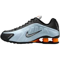 Nike AR3565-401 Shox R4 Damen Blue Tint/METALLIC Silver-TOTAL ORANGE EU 38 - 38 EU