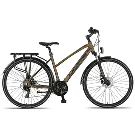 licorne bike gmbh Premium Touring Trekking Bike 28 Zoll RH 48 cm Damen gold