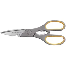 Westcott Schere TITANIUM Super grau-gelb 21,0 cm