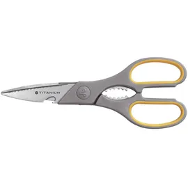 Westcott Schere TITANIUM Super grau-gelb 21,0 cm
