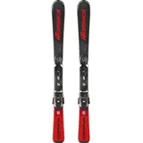 Nordica Team J R(100-140)+J4.5 FDT Kinder All-Mountain Ski, schwarz - 120