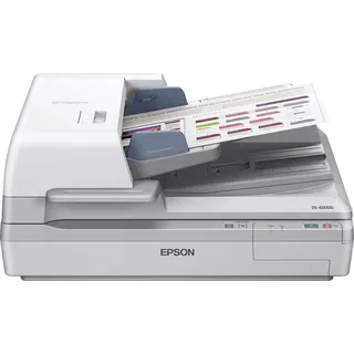 Epson DS-60000 Workforce Flachbettscanner (600x600 DPI, USB 2.0) weiß