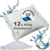 12x 450g Luftentfeuchter Granulat  im Vliesbeutel Nachfüllpack