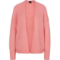 Boss Strickjacke BOSS ORANGE "C_Falescanita" Gr. S, pink (light/pastel 689) Damen Strickjacken mit weiten Ärmeln