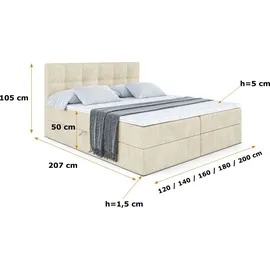 altdecor MARCE 180 x 200 cm H3 Beige